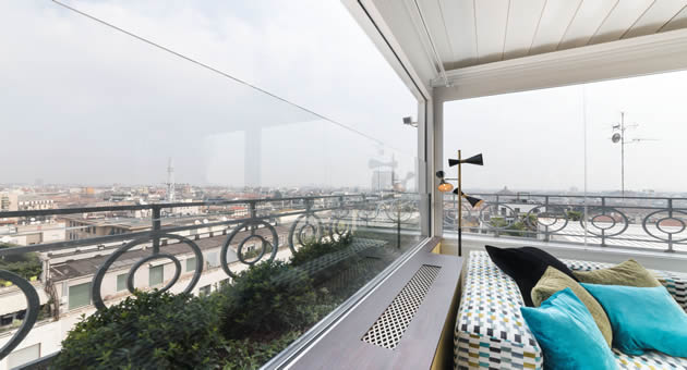 BellaVista Plus - Large Size windscreen.